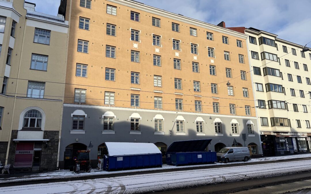 LTQ valittu pääurakoitsijaksi As Oy Itä-Viertotie 32 linjasaneerausurakkaan Helsingin Kalliossa
